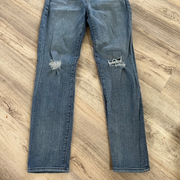 7 for all mankind button fly light wash denim jeans - Picture 4 of 5